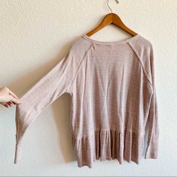 Free People Thermal Henley - Picture 7 of 8